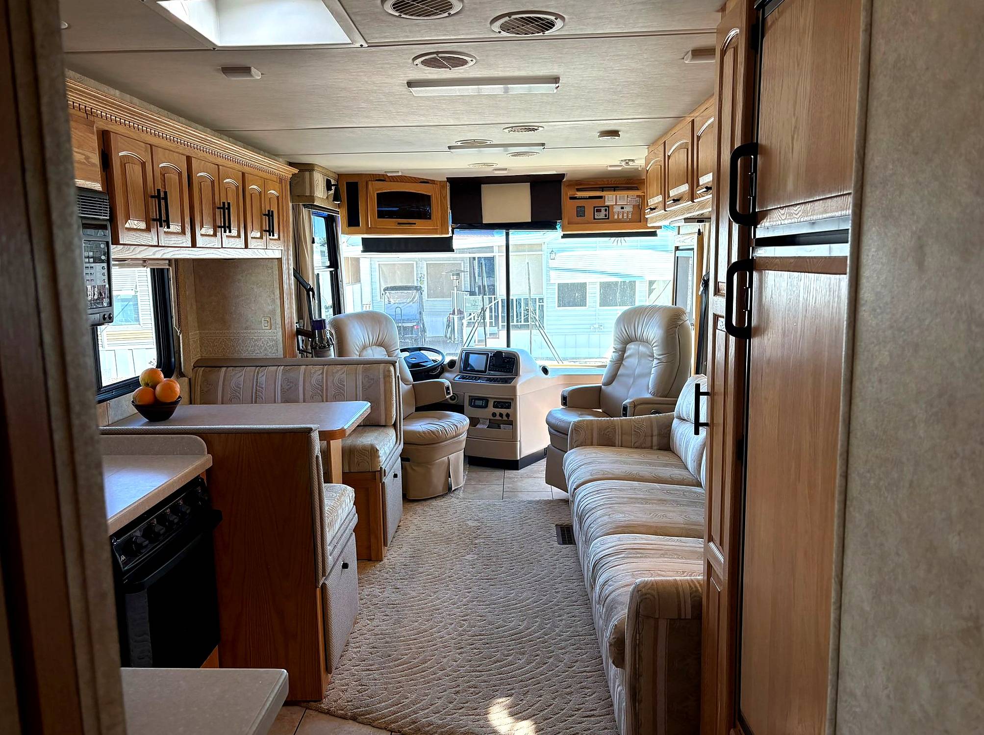 Living area panoramic view